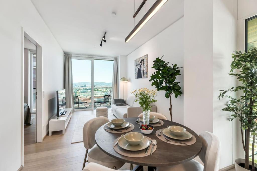 Design Apartment With Amazing View Over 维也纳 外观 照片