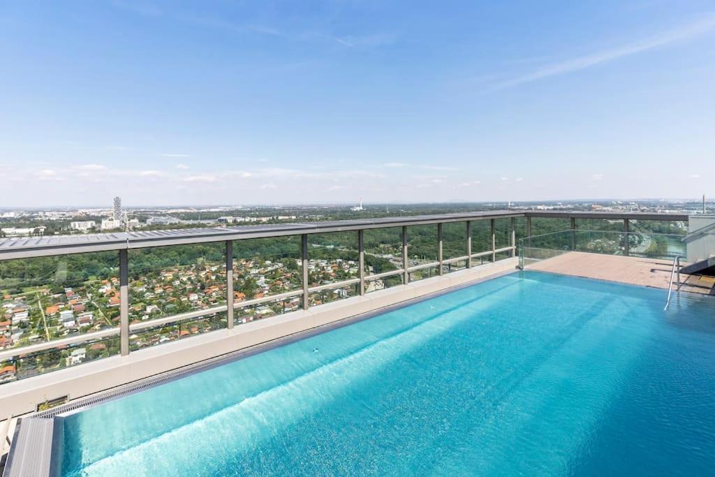 Design Apartment With Amazing View Over 维也纳 外观 照片
