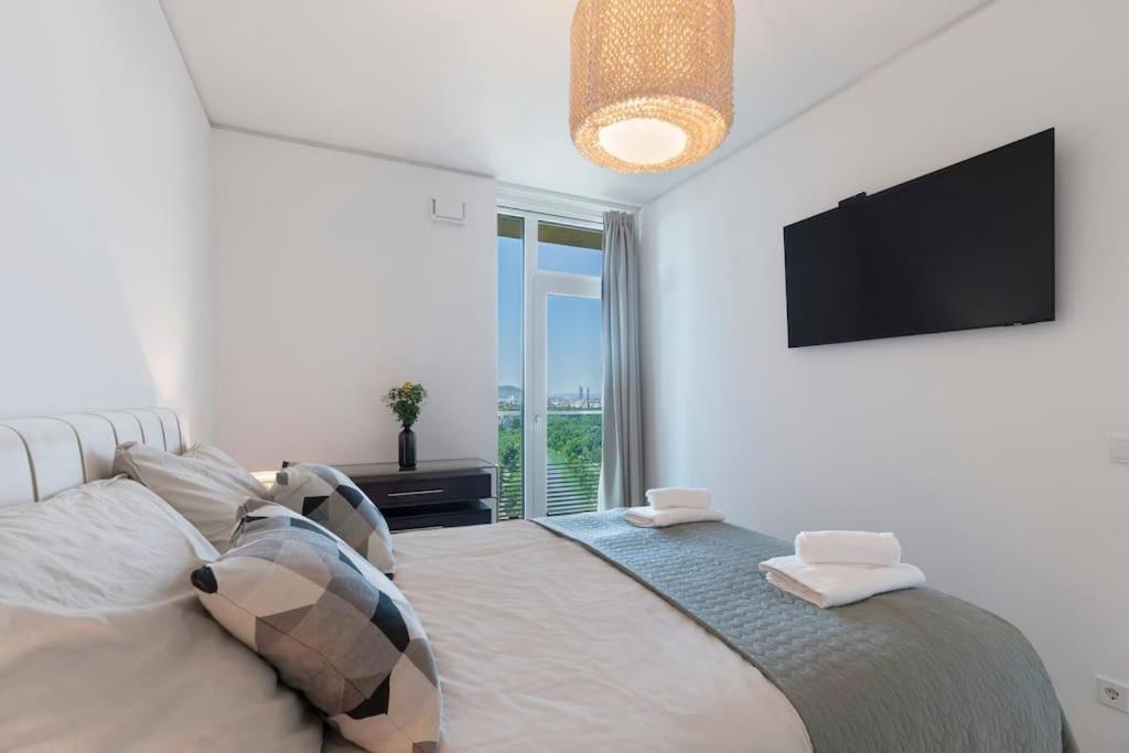 Design Apartment With Amazing View Over 维也纳 外观 照片